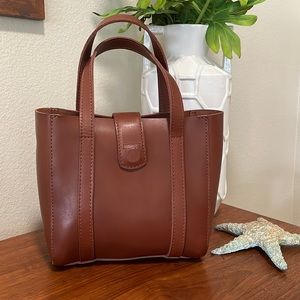 Leather Mini Tote